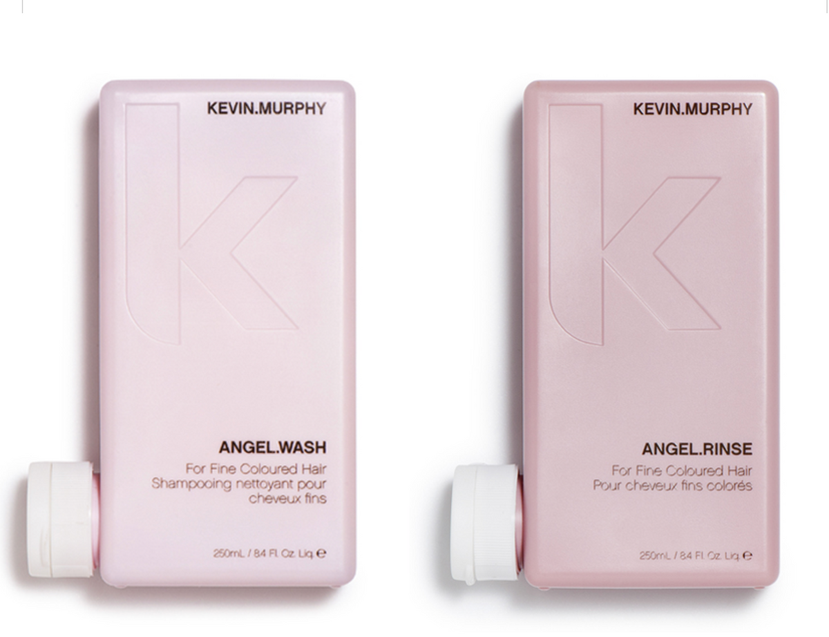 Kevin Murphy Angel Wash & Rinse DUO – 8.4oz Each, Sulfate-Free, USA